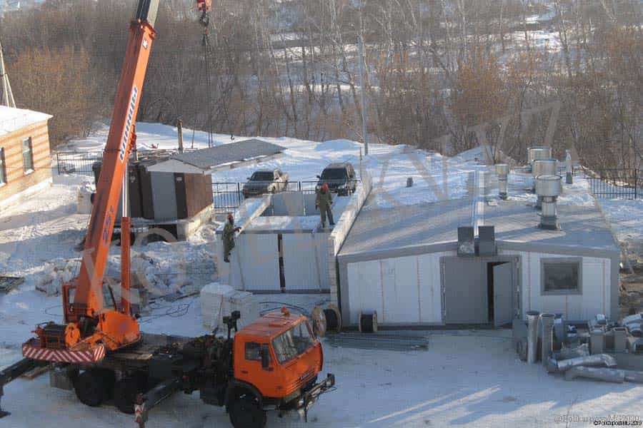 Монтаж блочно-модульной котельной Монтаж котельной