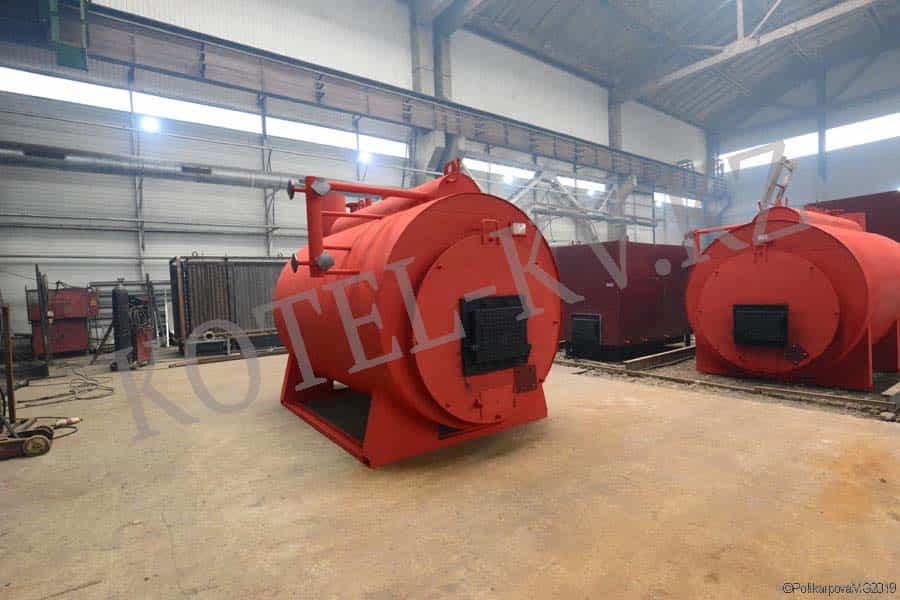 Твердотопливный парогенератор российского производства Твердотопливный парогенератор
