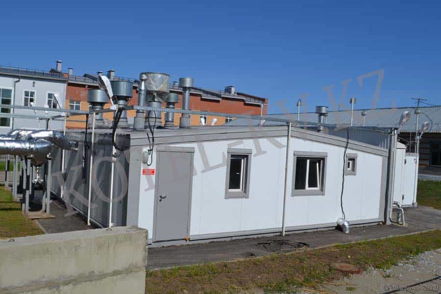 Водогрейная модульная котельная