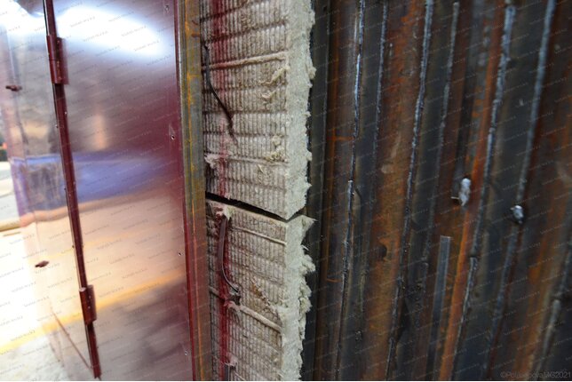 Котел твердотопливный 0.6 МВт - обмуровка