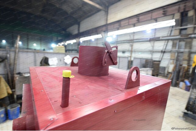 Котел твердотопливный 250 кВт - обшивка потолочной части