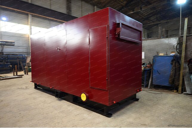 Котел на отходах лесопиления твердотопливный 1450 кВт